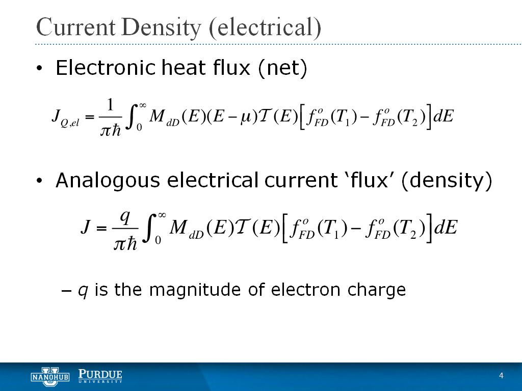 Current Density (electrical)