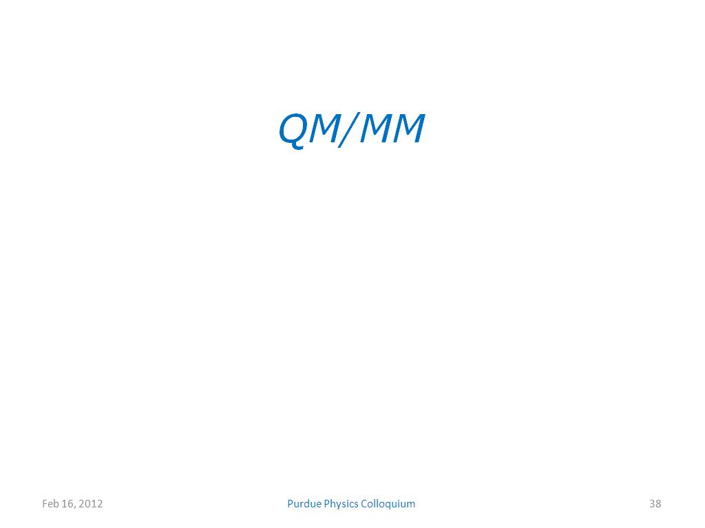 QM/MM