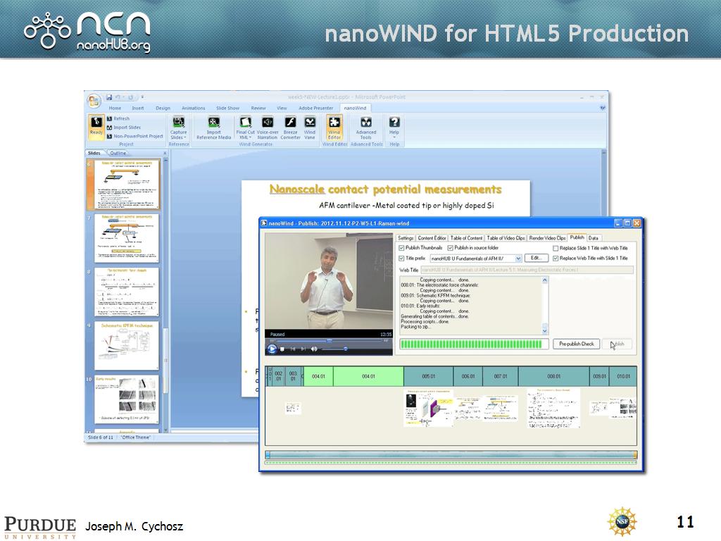 nanoWIND for HTML5 Production