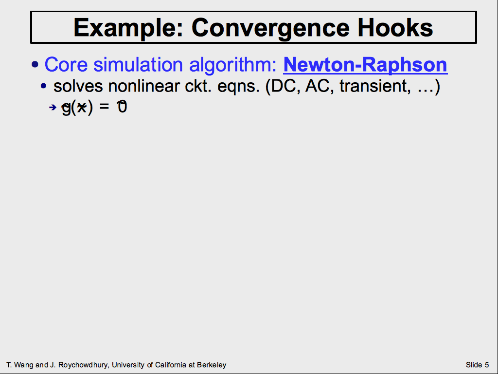 Example: Convergence Hooks
