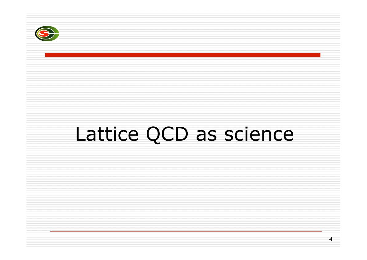 Lattice QCD as science
