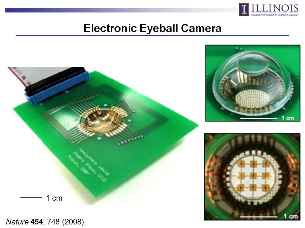 Electronic Eyeball Camera
