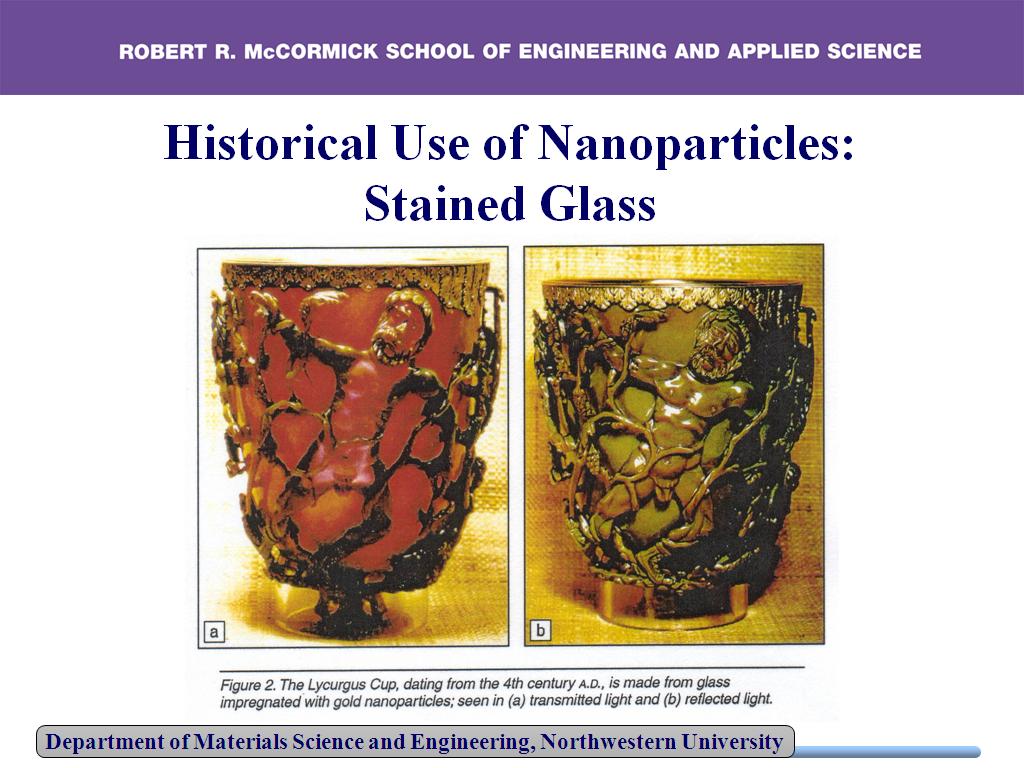 Historical Use of Nanoparticles: Stained Glass