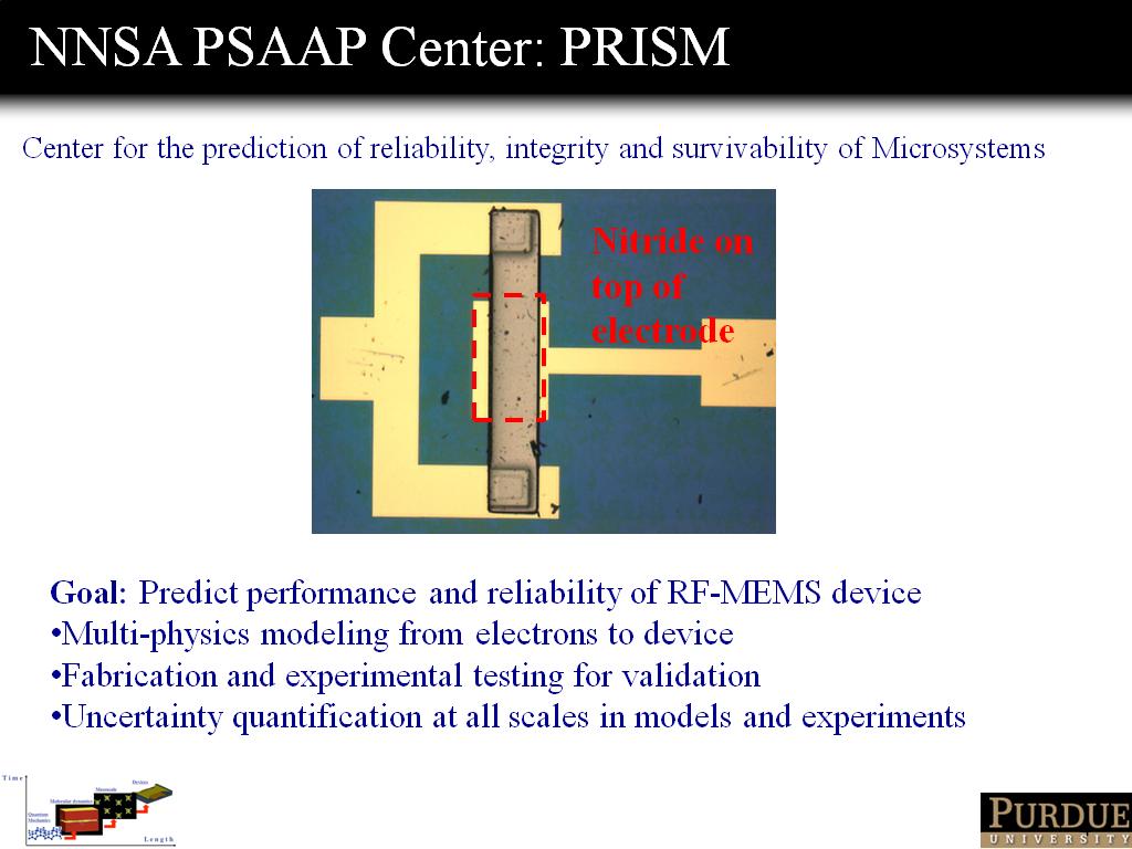 NNSA PSAAP Center: PRISM
