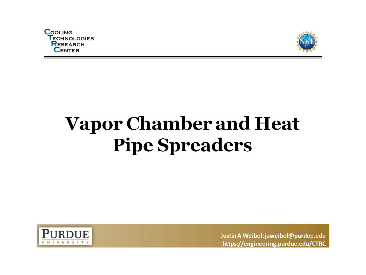 Vapor Chamber and Heat Pipe Spreaders