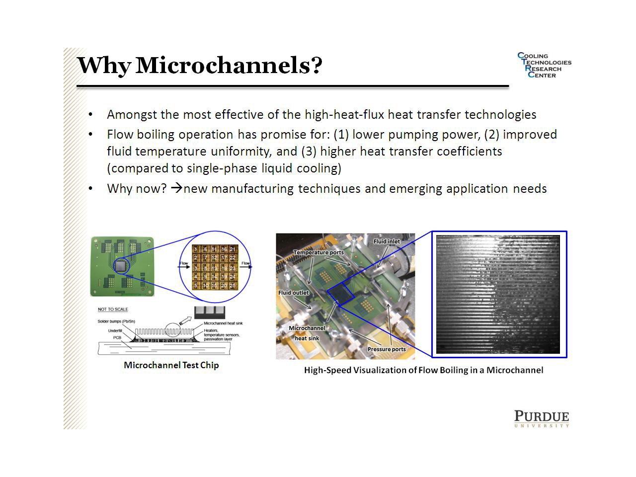 Why Microchannels?