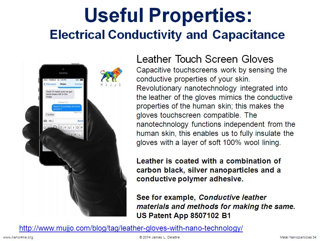 Useful Properties: Electrical Conductivity and Capacitance