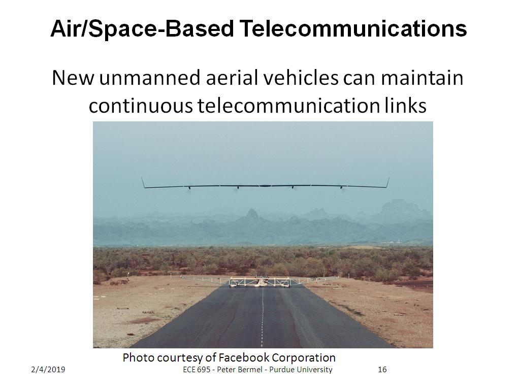 Air/Space-Based Telecommunications