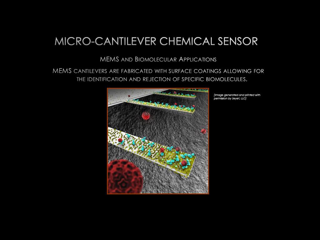 Micro-cantilever Chemical Sensor
