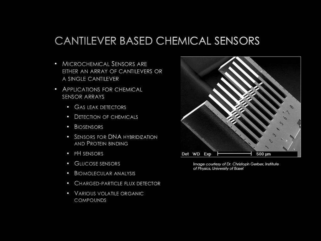Cantilever Based Chemical Sensors