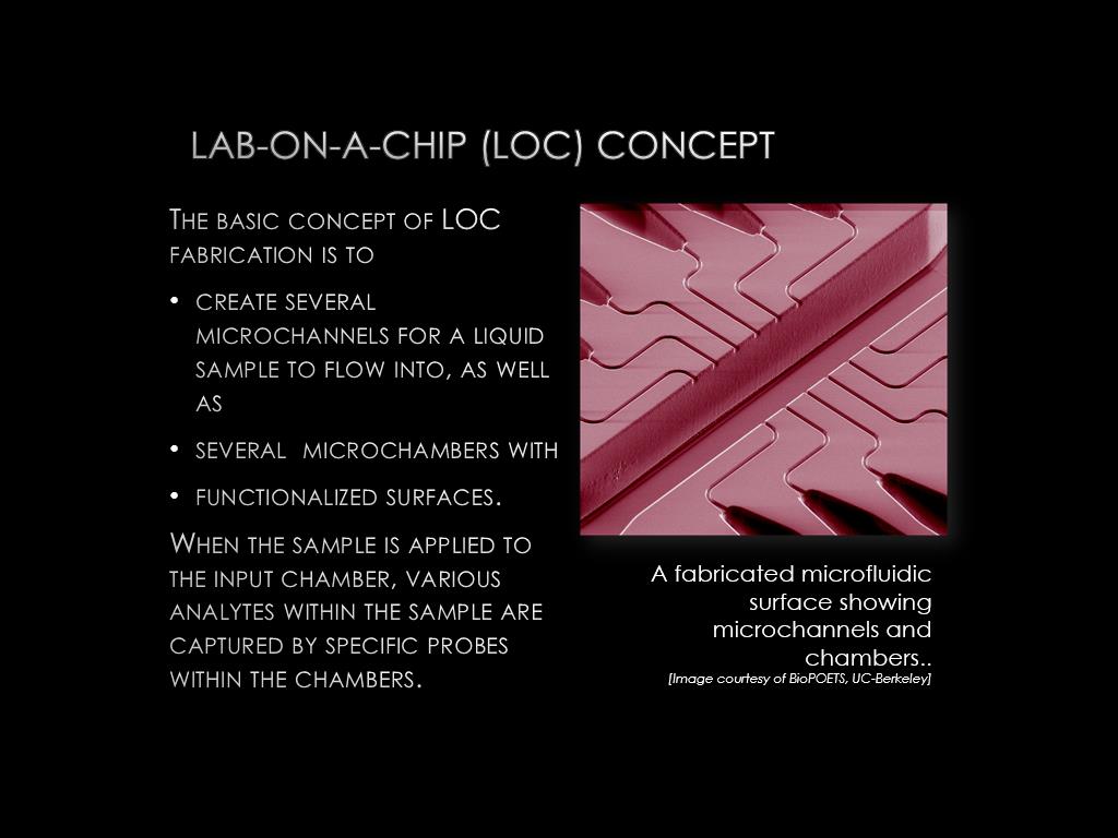 Lab-on-a-chip (LOC) Concept