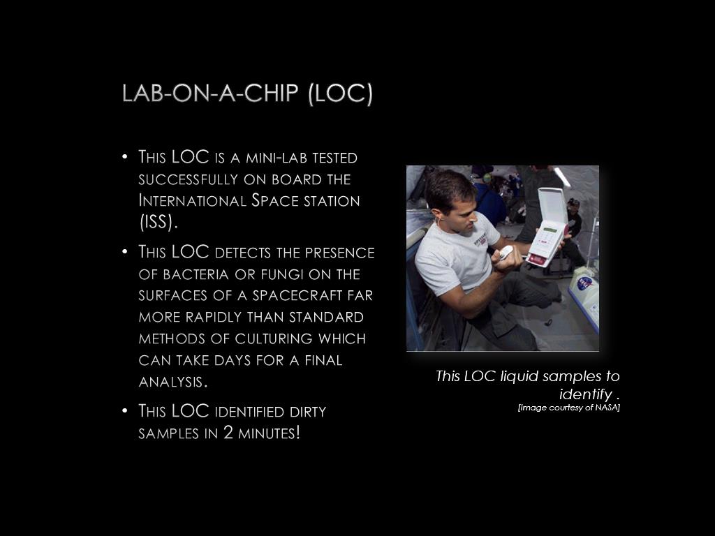 Lab-on-a-chip (LOC)