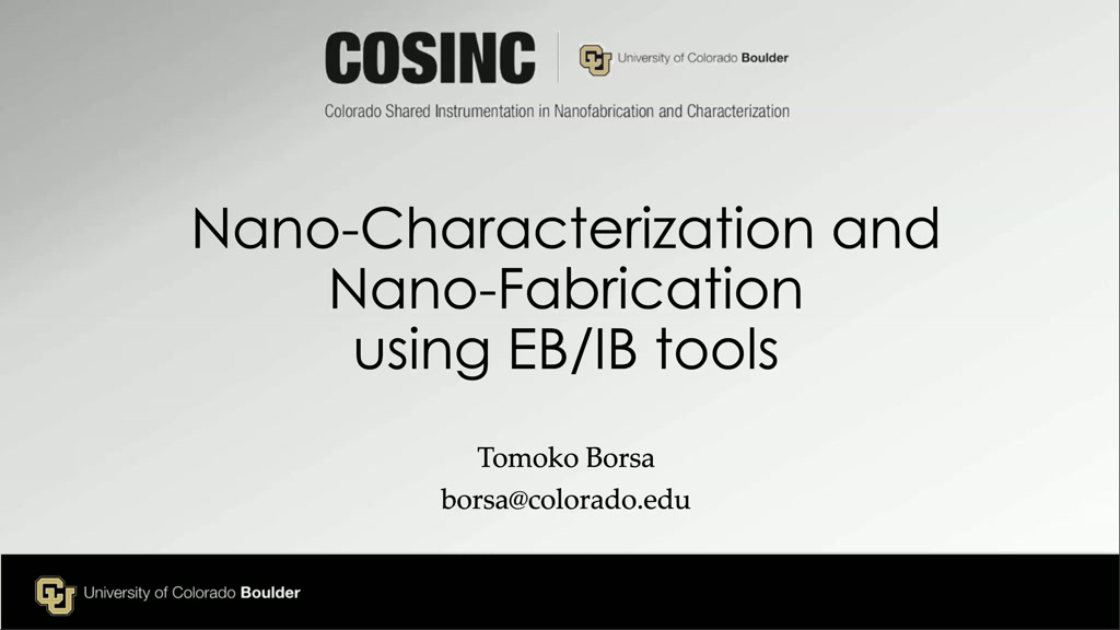 Nano-Characterization and Nano-Fabrication using EB/IB tools