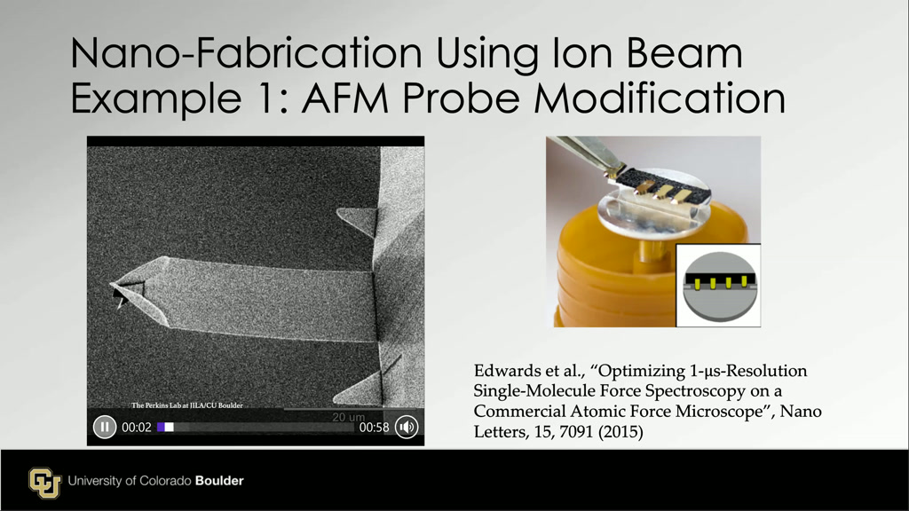 Example 1: AFM Probe Modification