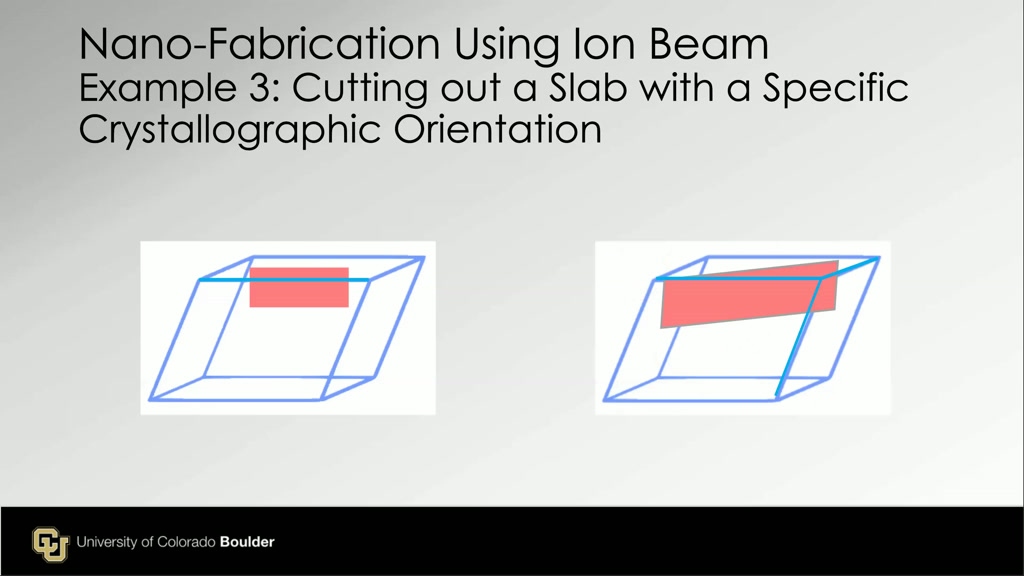 Example 3: Cutting out a Slab with a Specific Crystallographic Orientation