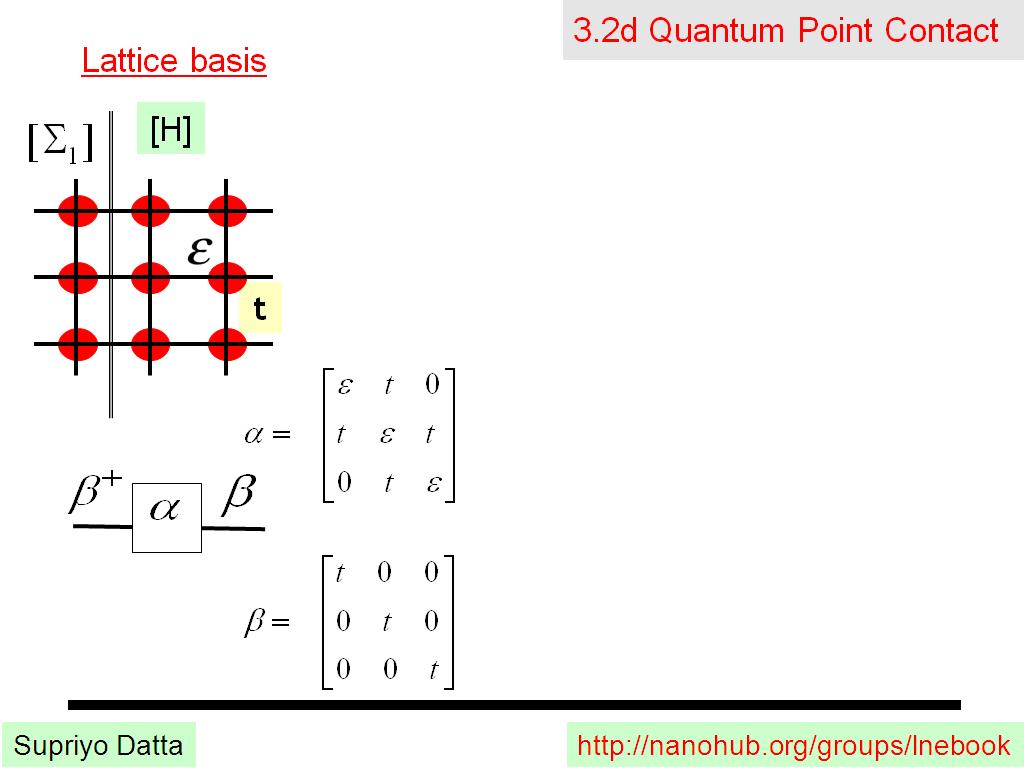 3.2d Quantum Point Contact