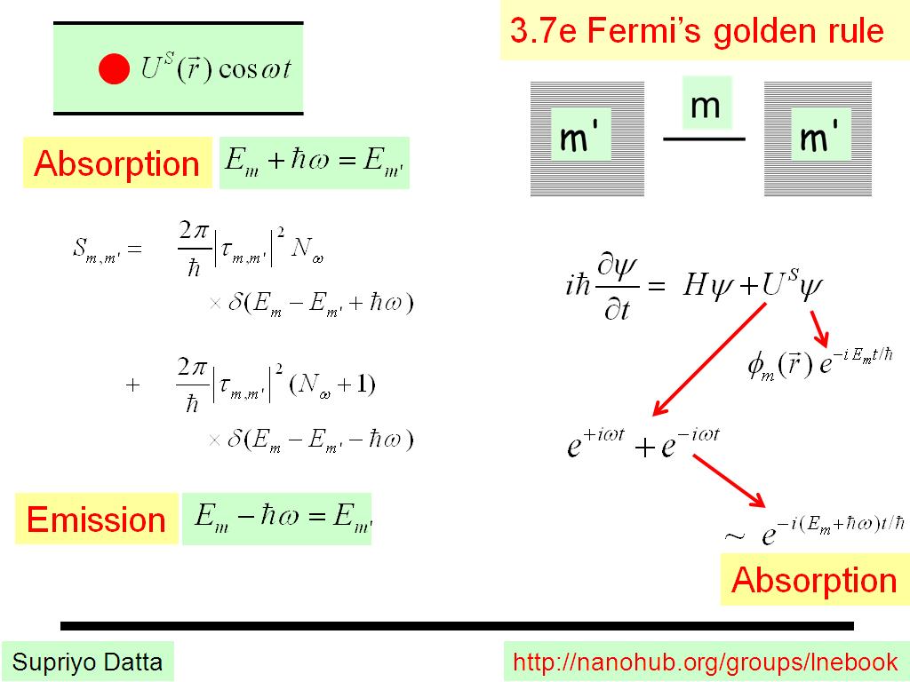 3.7e Fermi's golden rule