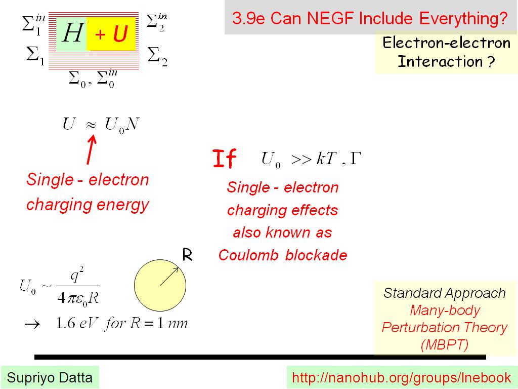 3.9e Can NEGF Include Everything?