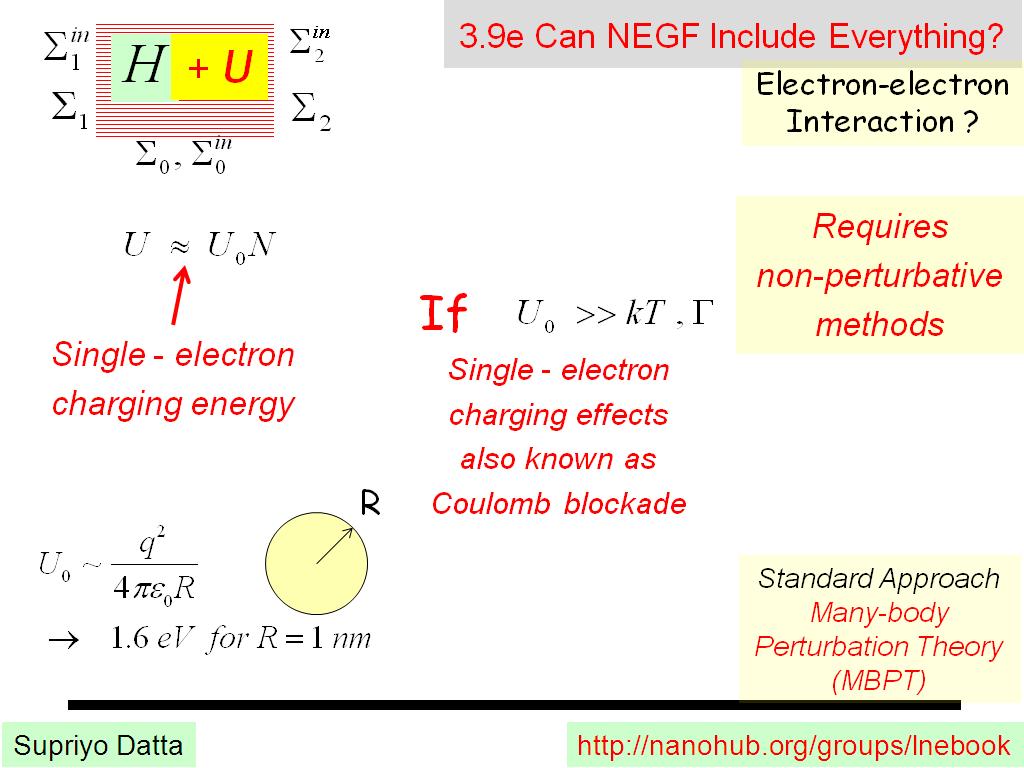 3.9e Can NEGF Include Everything?