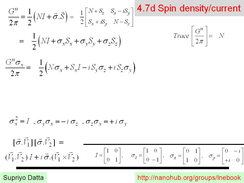 4.7d Spin density/current