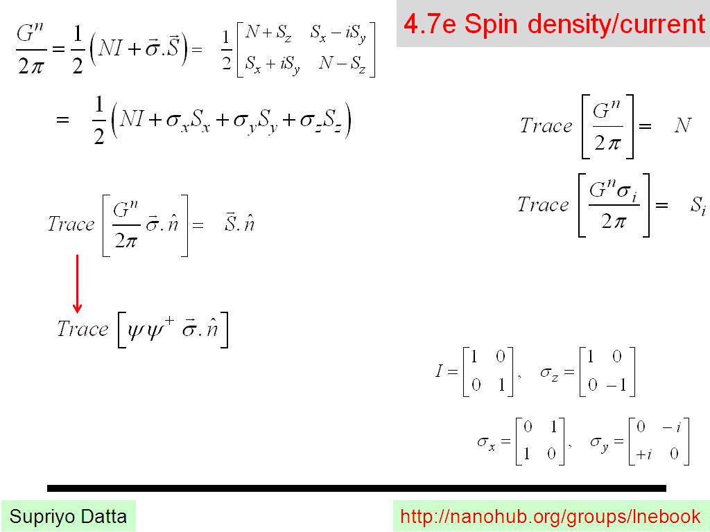 4.7e Spin density/current