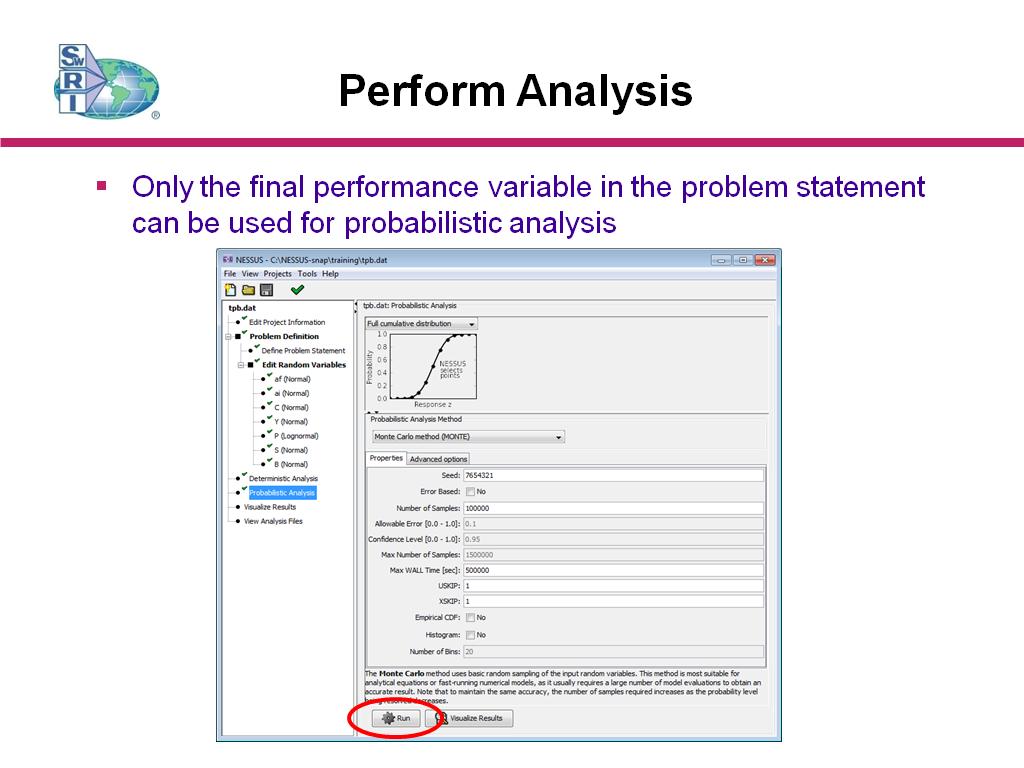 Perform Analysis
