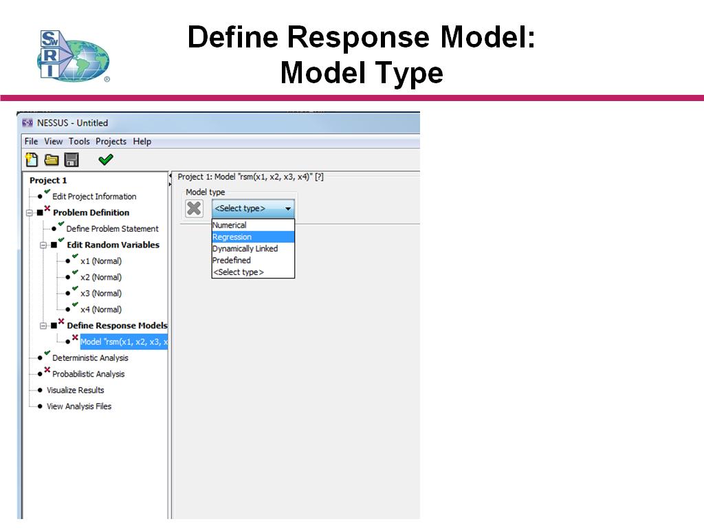 Define Response Model: Model Type