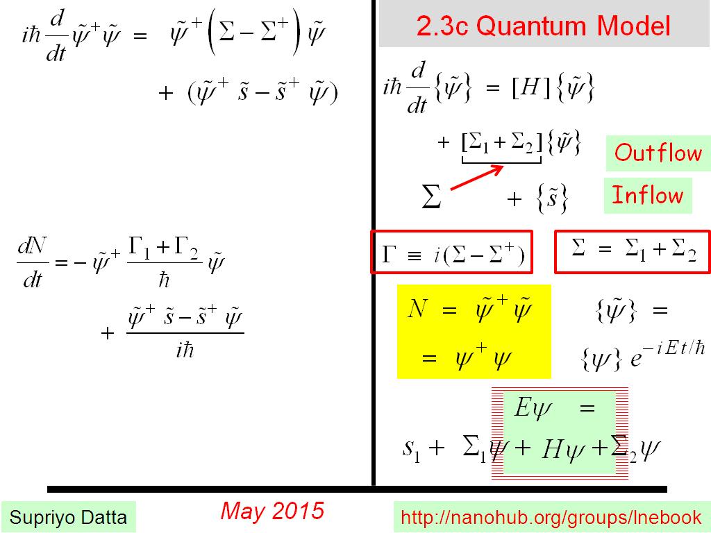 2.3c Quantum Model