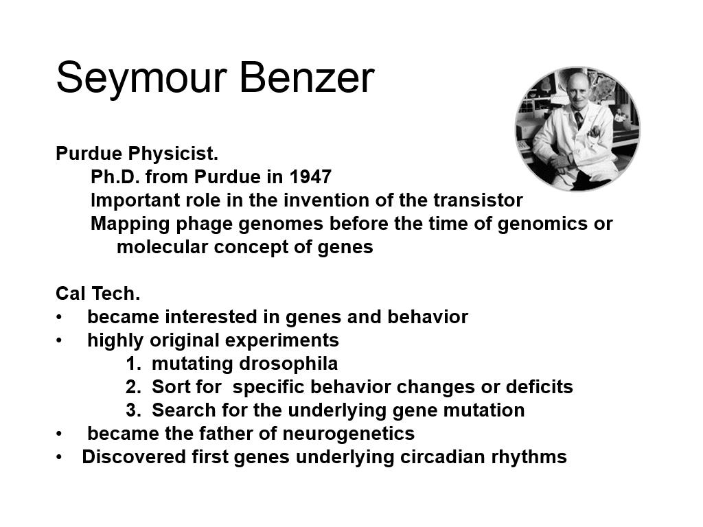 Seymour Benzer