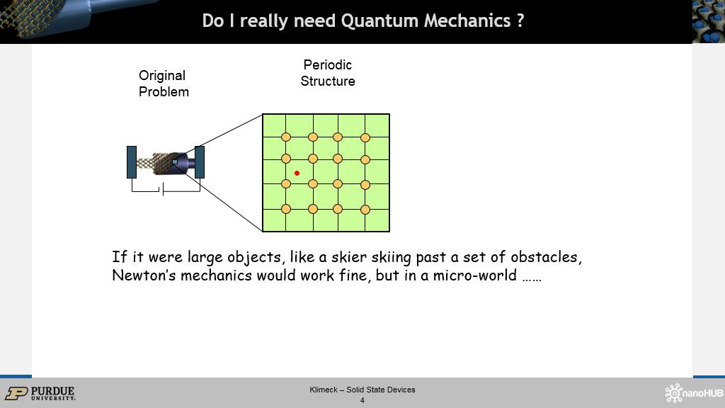 Do I really need Quantum Mechanics ?