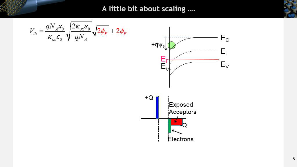 A little bit about scaling ….