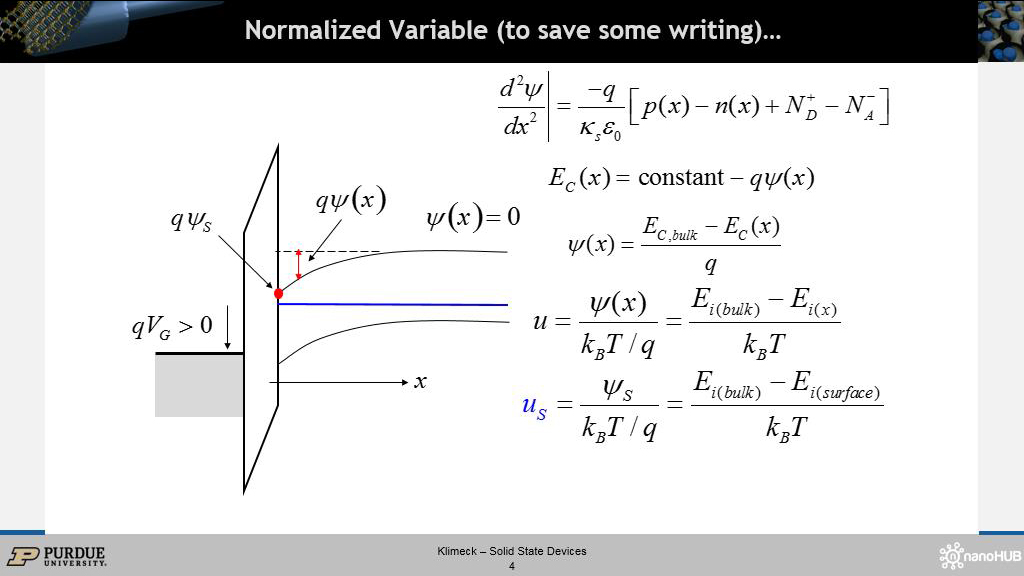 Normalized Variable (to save some writing)…