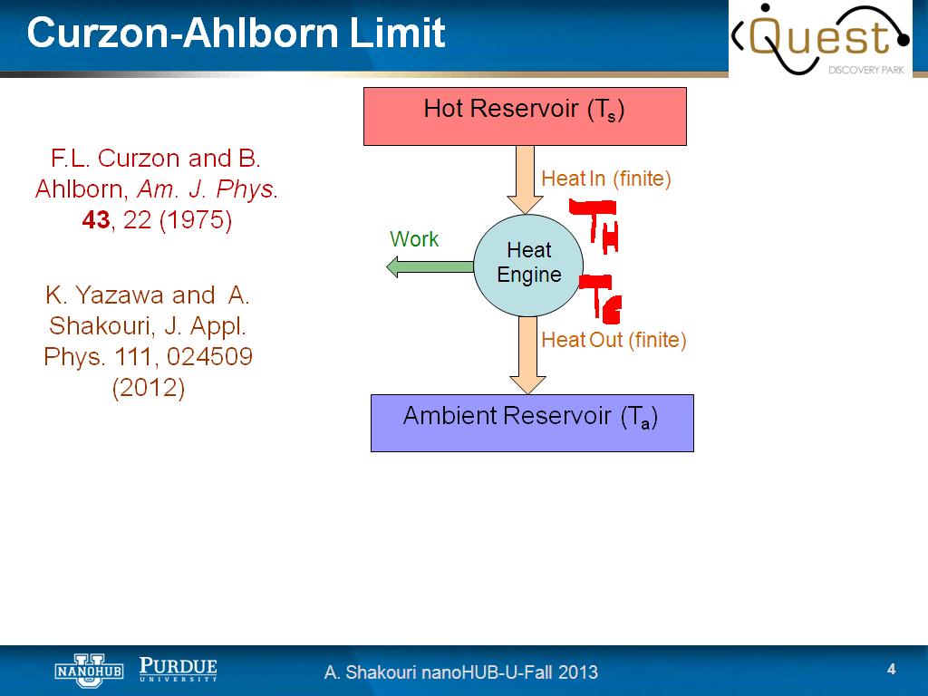 Curzon-Ahlborn Limit