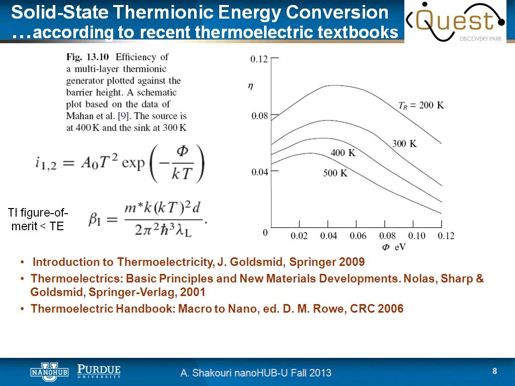 Solid-State Thermionic Energy Conversion