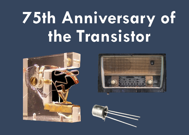 75th Anniversary of the Transistor Logo