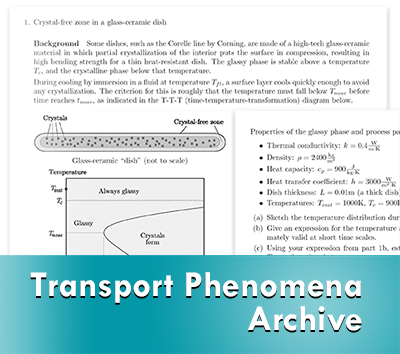 Transport Phenomena Archive image