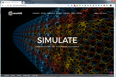 nanoHUB homepage image