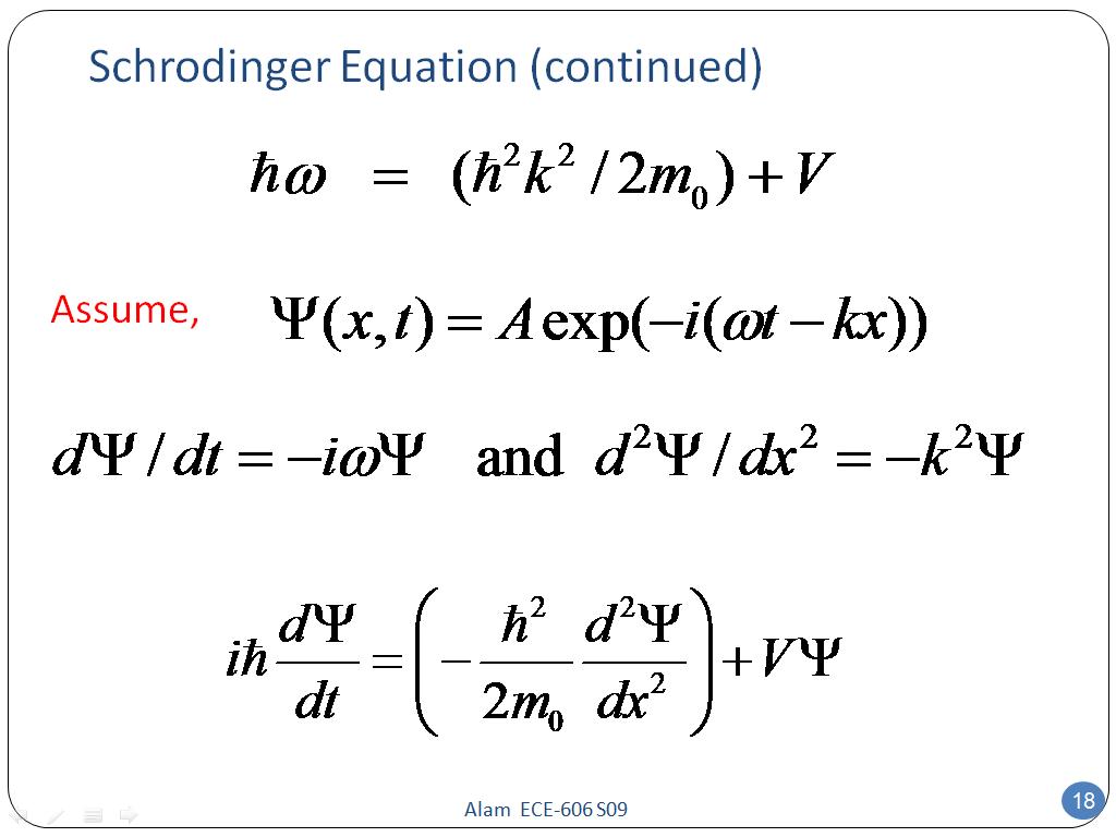 schrodinger equation wallpaper