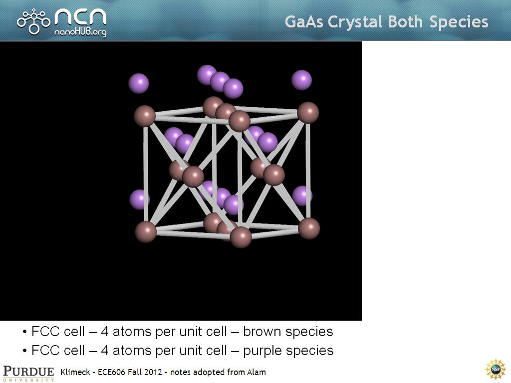 GaAs Crystal Both Species