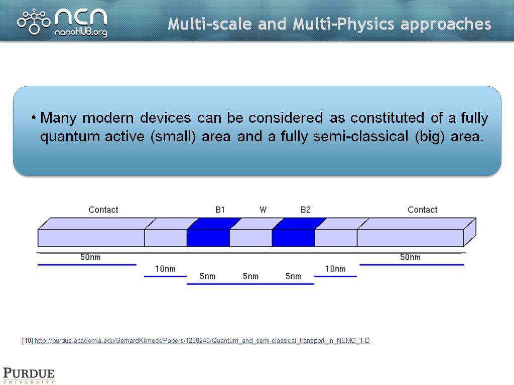 Multi-scale and Multi-Physics approaches