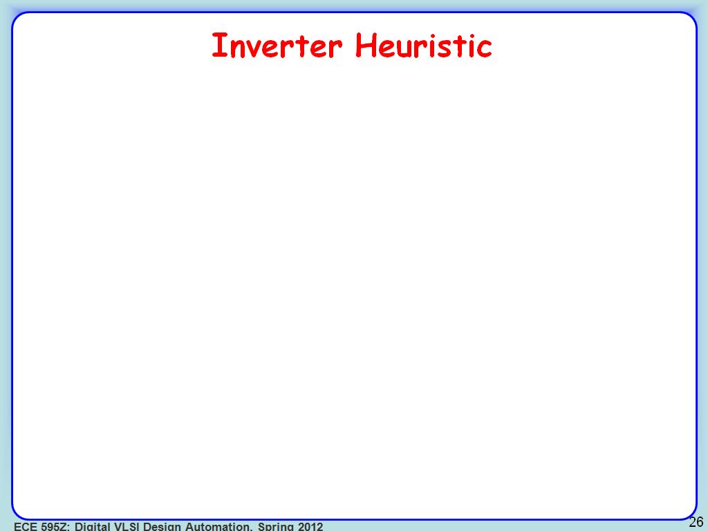 Inverter Heuristic