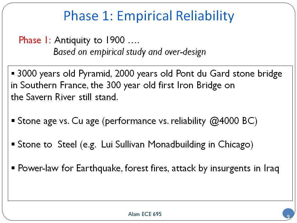 Phase 1: Empirical Reliability