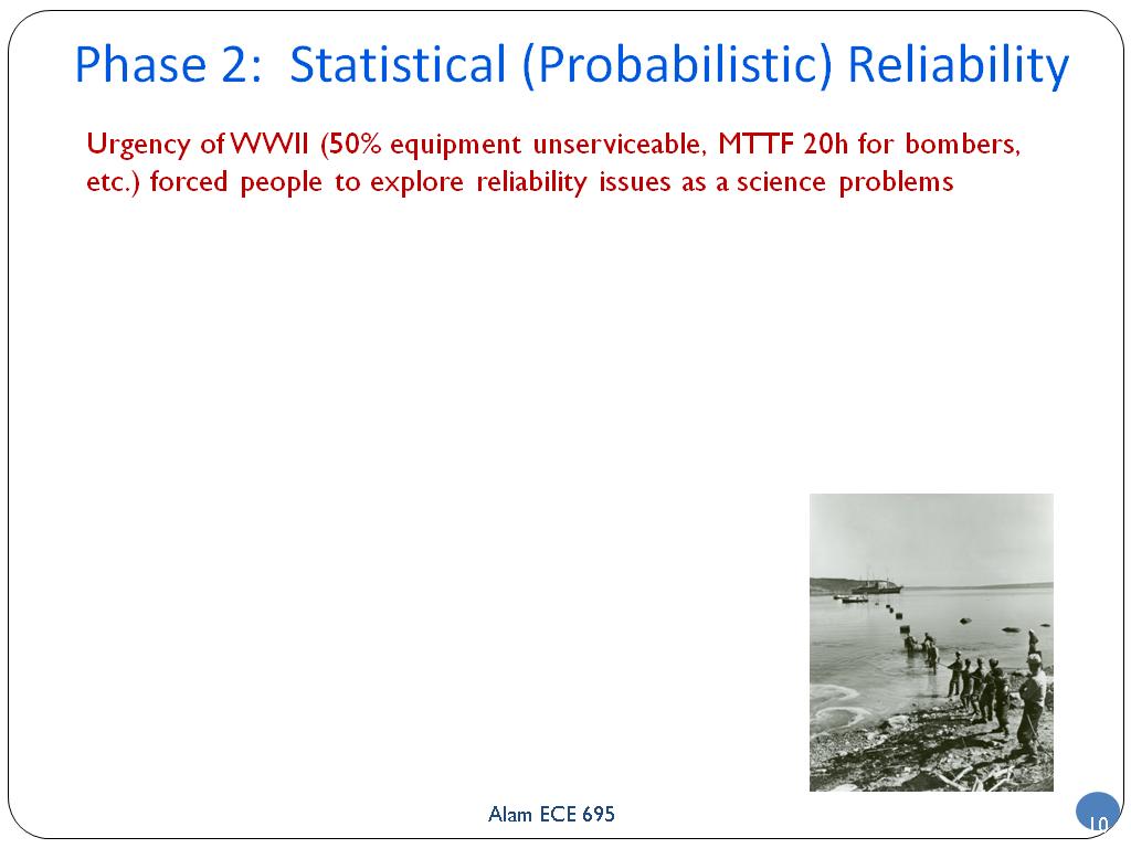 Phase 2: Statistical (Probabilistic) Reliability