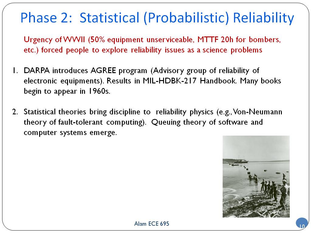 Phase 2: Statistical (Probabilistic) Reliability