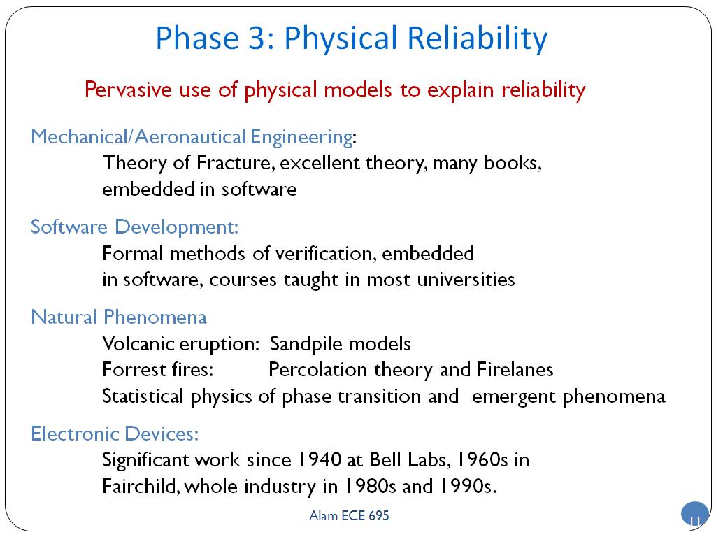 Phase 3: Physical Reliability
