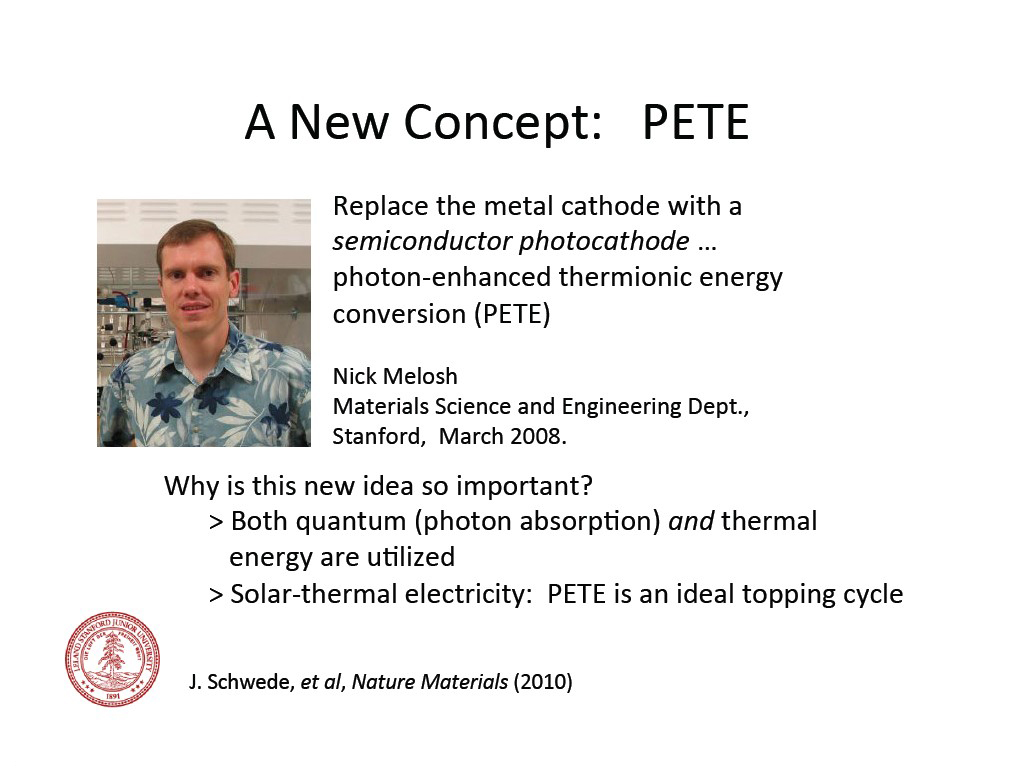 A  New  Concept: PETE