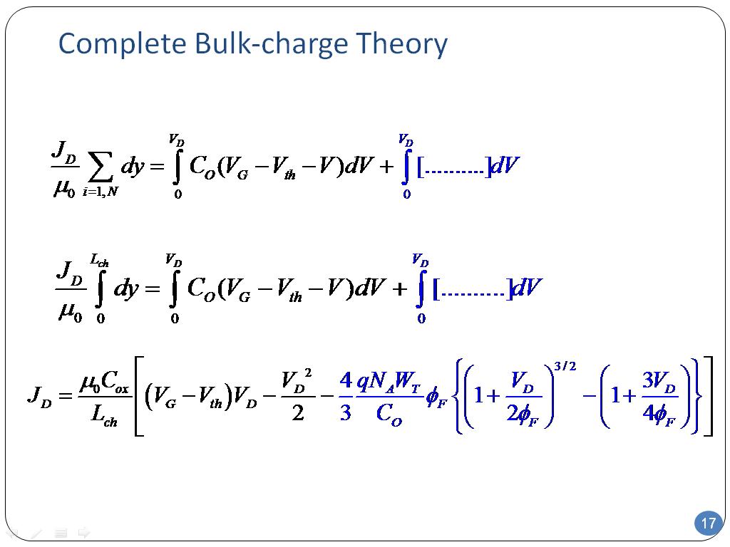 Complete Bulk-charge Theory