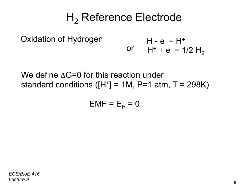 H2 Referance Electrode