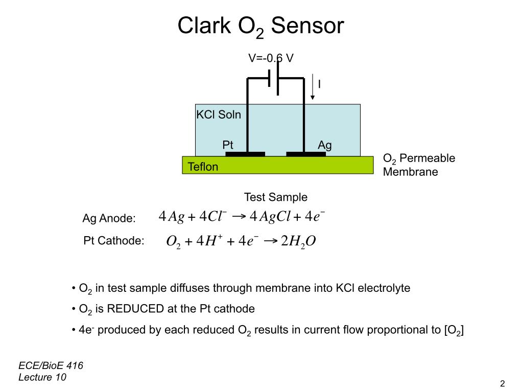 Clark O2 Sensor