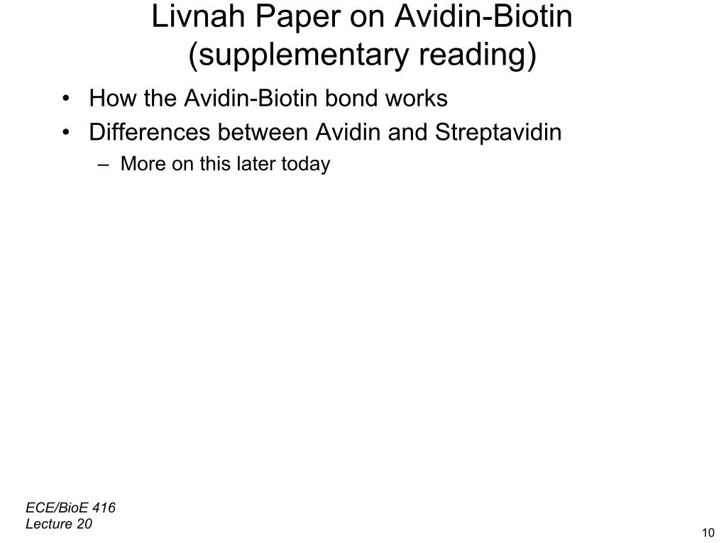 Livnah Paper on Avidin-Biotin